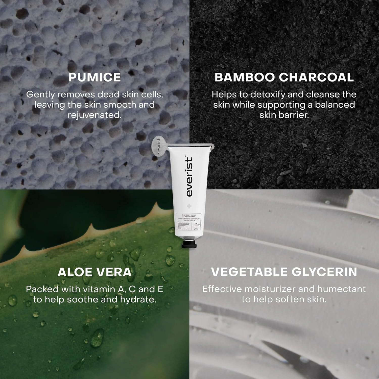 The Exfoliating Body Ritual Set, 3.4 fl. oz Exfoliating Body Wash Concentrate, 6.09 fl. oz Body Oil Spritz & Konjac Sponge in Jute Travel Bag, Cleansing & Hydrating For All Skin Types-FemmiqueWomen