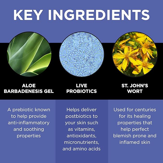 3-Step Skin Care Kit – Face Cleanser, Probiotic Serum & Moisturizer – Ultimate Recipe for Balanced, Glowing, Hydrated Skin – Perfect for All Skin Types – Travel Size – Vegan & Cruelty-Free-FemmiqueWomen