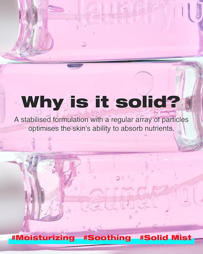 Clean Face Solid Mist - Calming, Hydrating, and Moisturizing Gel-To-Mist Dermatologist Tested Hypoallergenic Facial Spray for Redness Relief and Soothing Irritated Skin - (3.38 fl. oz.)-FemmiqueWomen