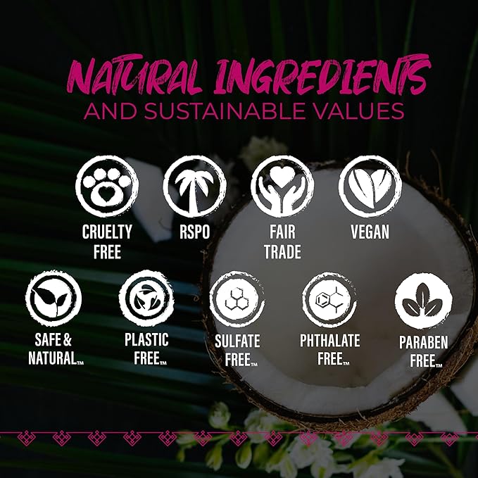 Viori Chamomile Rose Essential Oil Shampoo Bar Made with Rice Water - Handcrafted All Natural Shampoo Bars - Sulfate Free-FemmiqueWomen