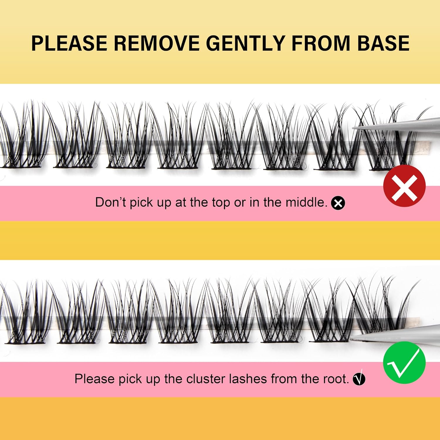 Lash Clusters 8-16mm, False Eyelashes 132pcs, Cluster Eyelash Extensions Matte Black Soft, Diy Lash Extensions D Curl Natural Lash Clusters Faux Mink Lashes Wispy（Pure,132pcs,0.07,D,8-16MIX)-FemmiqueWomen