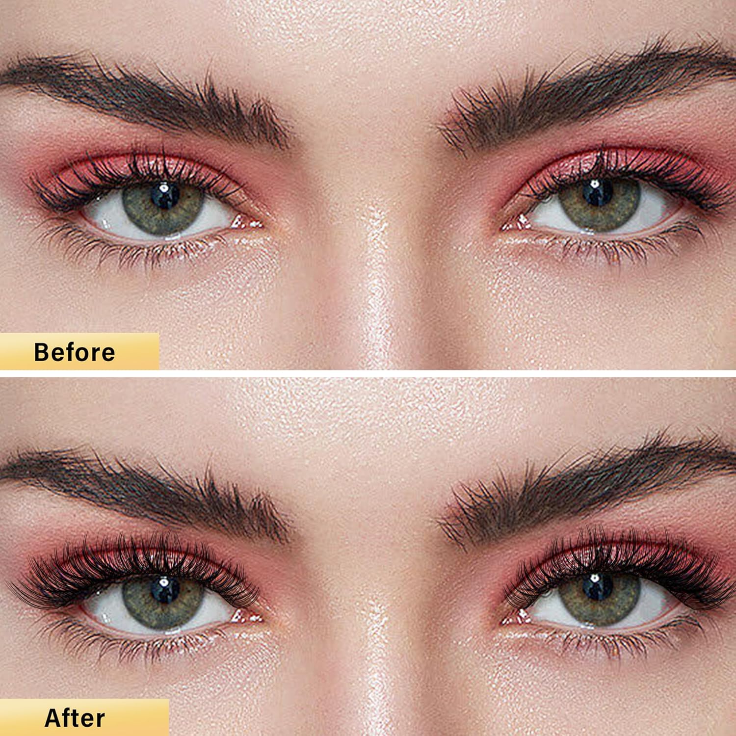 Lash Clusters 8-16mm, False Eyelashes 144pcs, Cluster Eyelash Extensions Matte Black Soft, Diy Lash Extensions D Curl Natural Lash Clusters Faux Mink Lashes Wispy（Sway,144pcs,0.07,D,8-16MIX)-FemmiqueWomen