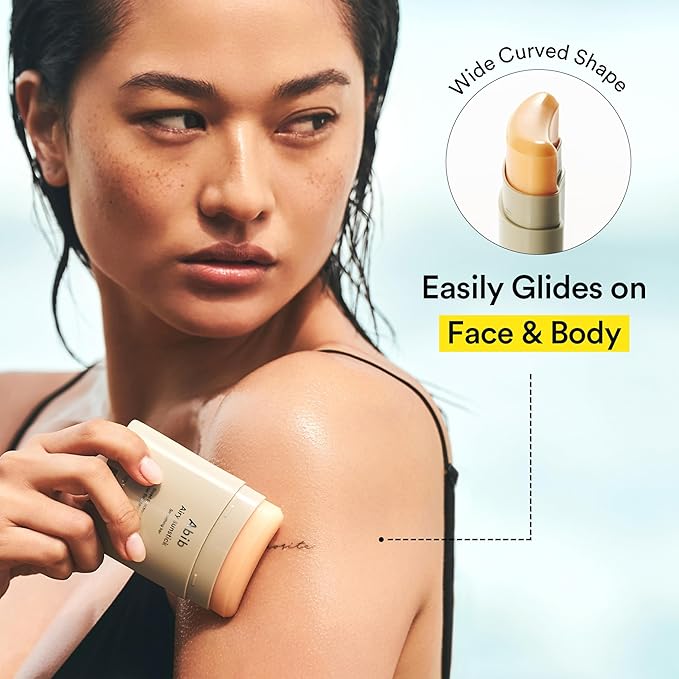 Abib Airy Sunstick Protection Bar Broad Spectrum SPF50+ 0.81 oz / 23 g (Semi-matte) | Korean Suncreen Stick Suncare Sunblock, No Whitecast, Protector Solar Barra, Water resistant-FemmiqueWomen