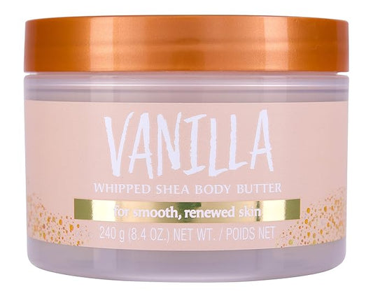 Tree Hut Whipped Shea Body Butter - Vanilla - 8.4 oz - Lightweight, Long-Lasting, Hydrating Moisturizer - Made with Shea Butter-FemmiqueWomen