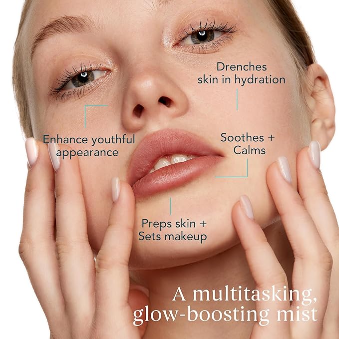 CELGEN] Pearl Moisture Solution Mist – 3-in-1 Toner, Makeup Primer & Setting Spray, Brightening & Hydrating Face Mist, 4.9 Fl. Oz./145ml-FemmiqueWomen