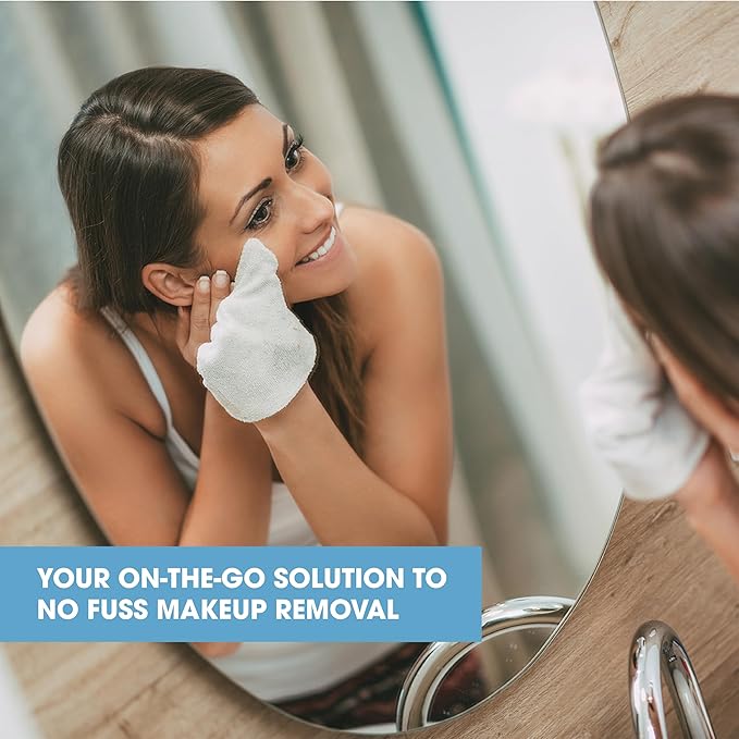 Diamond Wipes Makeup Remover Wipes, Alcohol Free Facial Cleansing Wipes with Vitamin E, Case of 50 Face Wipes-FemmiqueWomen