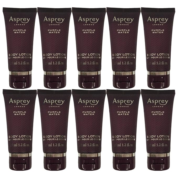 Asprey Purple Water Lotion lot of 10 each 1.2oz Bottles Total of 12oz-FemmiqueWomen
