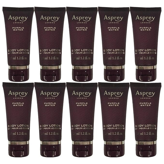 Asprey Purple Water Lotion lot of 10 each 1.2oz Bottles Total of 12oz-FemmiqueWomen