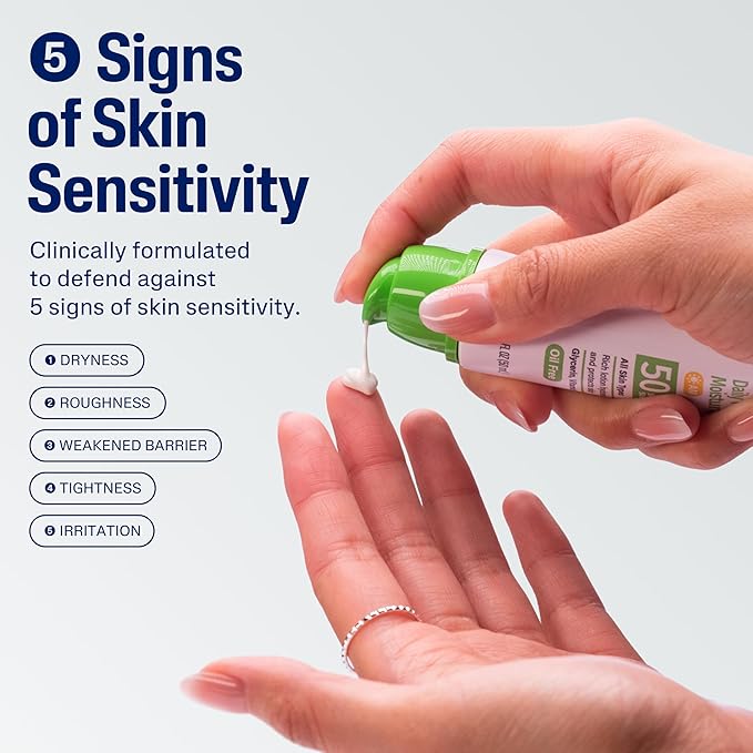 Cetaphil Daily Facial Moisturizer SPF 50, 1.7 Fl Oz (Pack of 2), Gentle Facial Moisturizer For Dry to Normal Skin Types, No Added Fragrance, Dermatologist Recommended (Packaging May Vary)-FemmiqueWomen