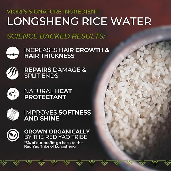 Viori Tea Tree Mint Essential Oil Shampoo Bar Made with Rice Water - Handcrafted All Natural Shampoo Bars - Sulfate Free-FemmiqueWomen