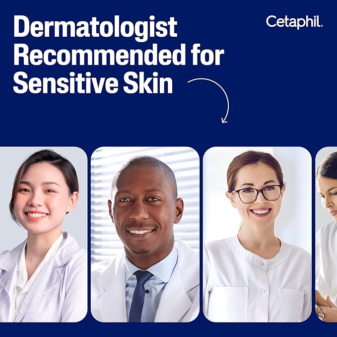 Cetaphil Face & Body Moisturizer, Hydrating Moisturizing Cream for Dry to Very Dry, Sensitive Skin, NEW 3 oz Pack of 3, Fragrance Free, Non-Comedogenic, Non-Greasy-FemmiqueWomen