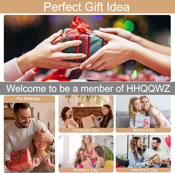 Makeup Bag Travel Cosmetic Bag for Women Girls, Zipper Make Up Pouch, Floral Flowers Toiletry Organizer Makeup, Portable Storage Bag, Cosmetic Travel Cloth Bag (Blue Bowknot/Gold Zipper)-FemmiqueWomen