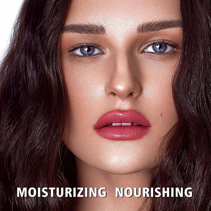 3Pc Moisture Lipsticks for Women Pink Purple Berry Lipstick Hydrate Tinted Lip Balm for Dry Cracked Lips Glossy Lip Color, MA62/65/57-FemmiqueWomen