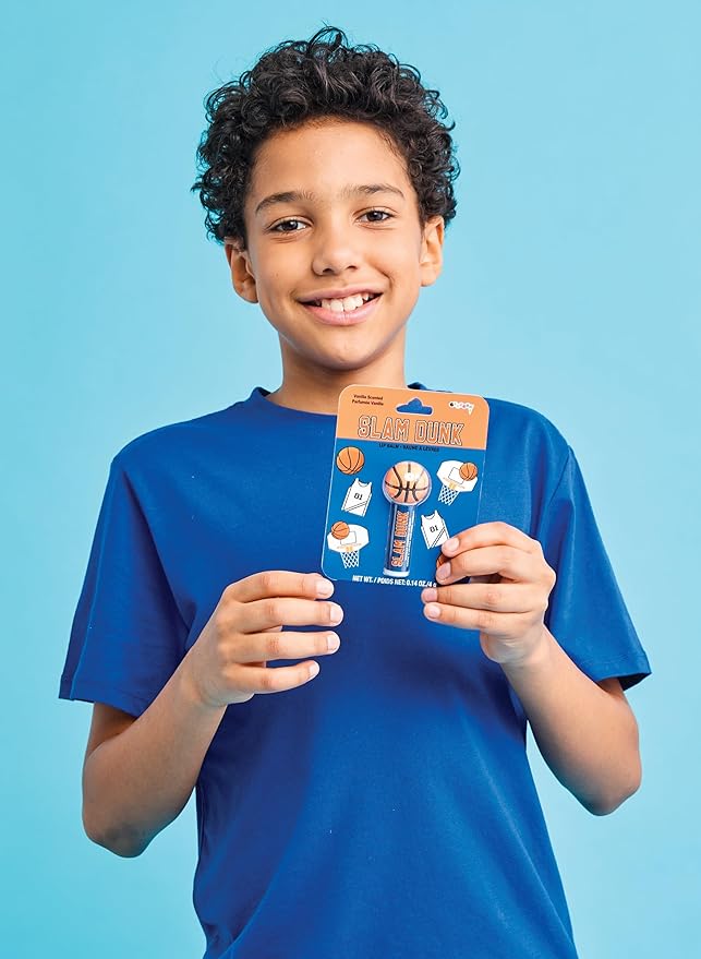 iscream Sport-Tastic Basketball Shaped Vanilla Scented Lip Balm-FemmiqueWomen