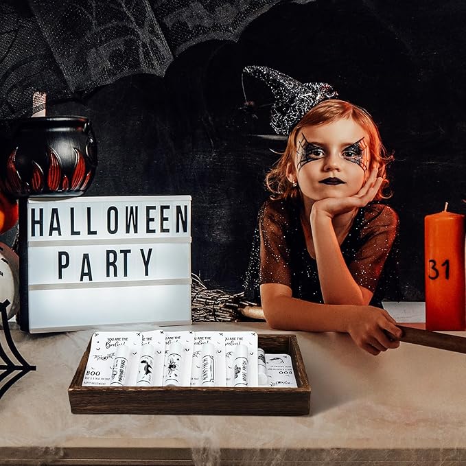 30 Pack Halloween Party Favors Bulk Skull Lip Balms Gifts Vintage Spooky Halloween Party Gifts Goodies Stuffers Small Thank You Gifts for Women Men Staff Coworkers Adults-FemmiqueWomen