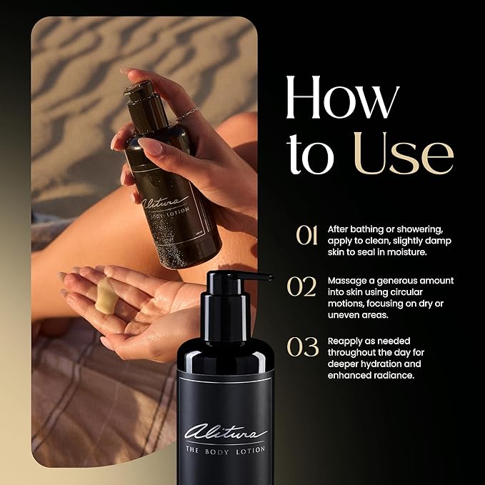 Alitura Naturals Organic Face & Body Lotion – Anti-Aging Moisturizer with Olive Oil & Acai Butter – Hydrating Cream for Dry, Sensitive & Aging Skin – For Men & Women – 200ml-FemmiqueWomen