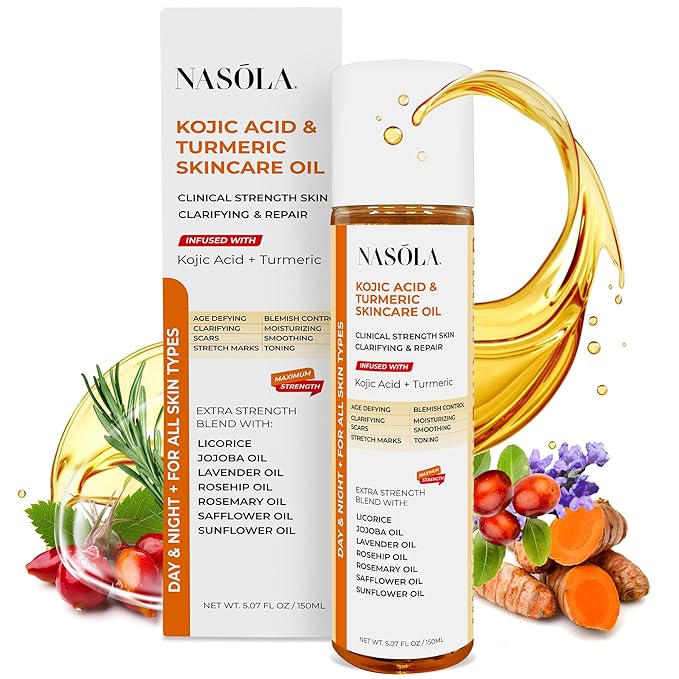 Kojic Acid Turmeric Skincare Bio Pure Oil-FemmiqueWomen