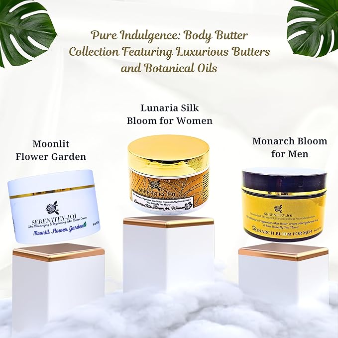 Ultra Moisturizing & Hydrating Body Butter Cream with Botanical Oils, Natural Ceramides, Hyaluronic Acid, Squalane, Cupuacu & Mango Butters-Heal, Soften & Repair Dry Skin 8oz-FemmiqueWomen