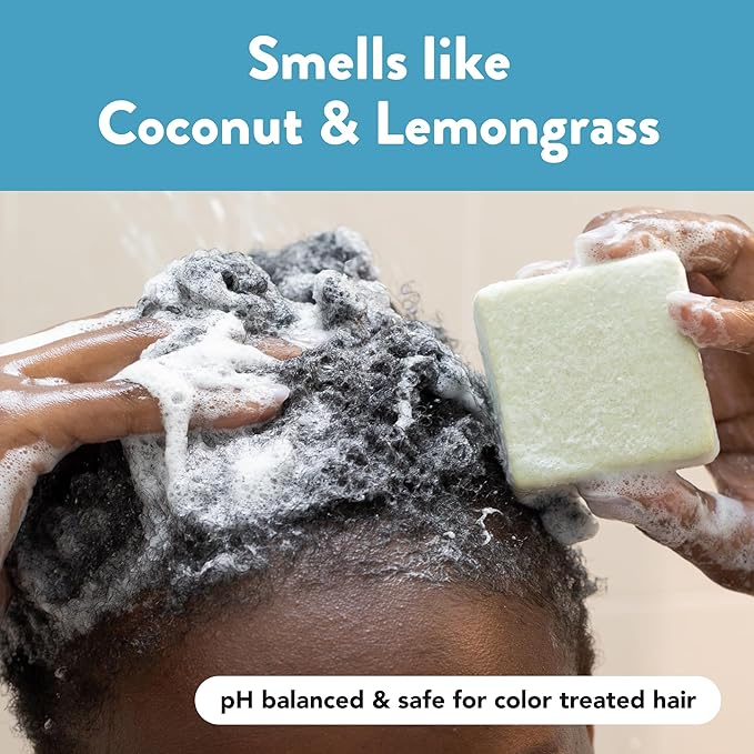 Ethique Curl Defining Solid Sulfate Free Shampoo Bar for Curly Hair - Professor Curl - Vegan, Eco-Friendly, Plastic-Free, Cruelty-Free, 3.88 oz (Pack of 1)-FemmiqueWomen