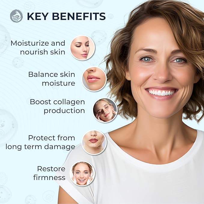 Ocean Mineral Facial Moisturizer - Vegan - Natural & Organic Face Lotion for Women Daily Use - Sensitive Oily Dry and Other Skin Types - Anti Aging Hydrating - Seaweed Bio-Complex 2 oz-FemmiqueWomen