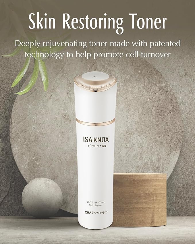 ISA KNOX TE'RVINA AD Regenerating Skin Softener (5.1fl oz) - Hydrating, Nourishing & Firming Toner for Youthful and Radiant Skin, Placenta, Rose Absolute | Korean Skincare-FemmiqueWomen