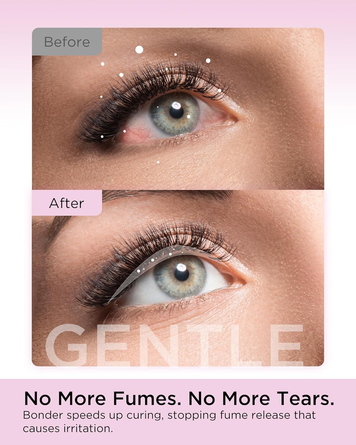 BEYELIAN Lash Bonder for Eyelash Extension, Lash Sealant, Super Bonder Longer Retention, Can Wash Face Free, Help Glue Bond Better, Glue Primer Accelerate Drying Time, Low Irritation, Water Oil Proof-FemmiqueWomen