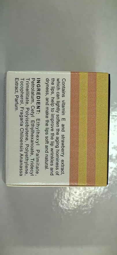 2PCS Bee Lip Balm Lip Balm Honey Pot, Strawberry Sleeping Lip Mask,Moisturizing Lip Balm with Stick,Hydrating & Prevention Dry and Cracked Lip Scrubs Exfoliator Lip Care Products(Strawberry)-FemmiqueWomen