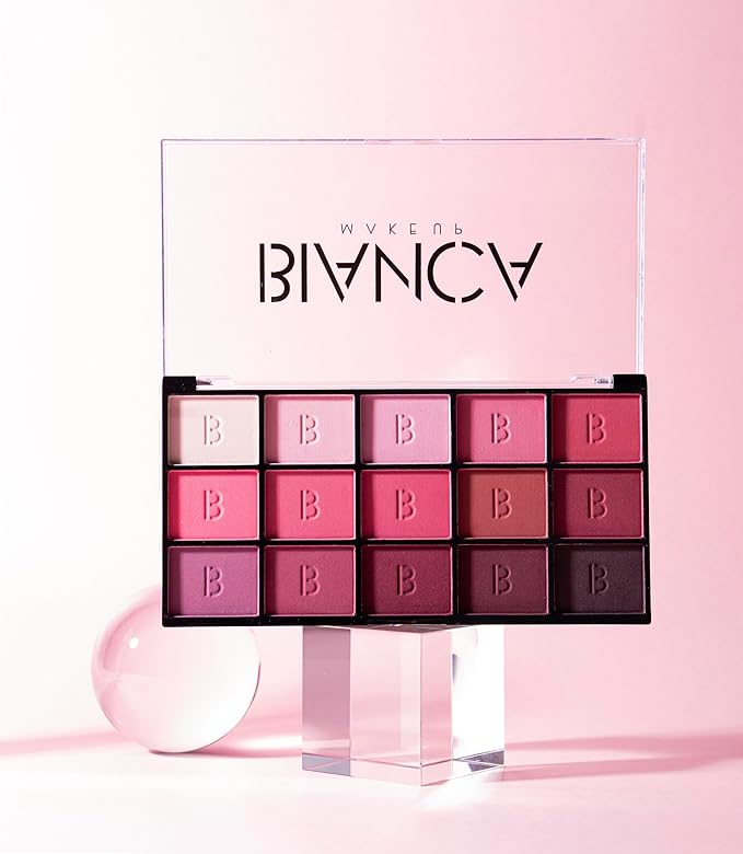 15 Colors Eyeshadow Palette | Versatile Range for Unlimited Eye Looks. (Rose)-FemmiqueWomen