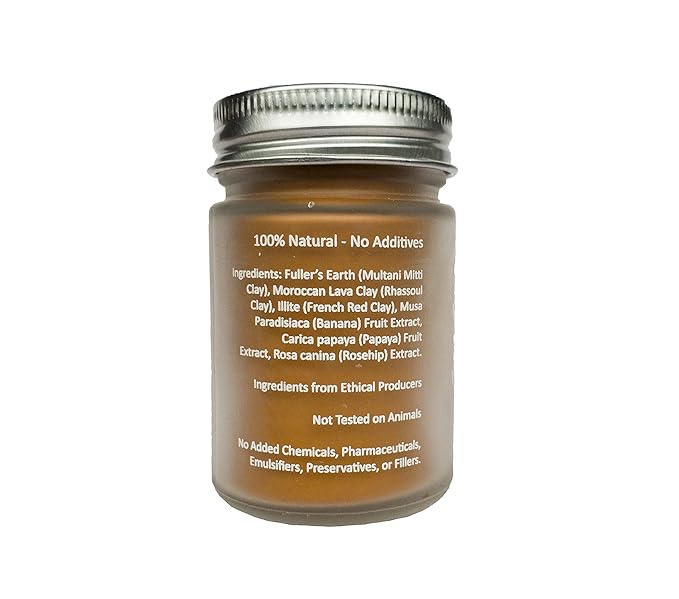 100% Natural Vitamin A Clay Mask 120g All Clay & No Water-FemmiqueWomen