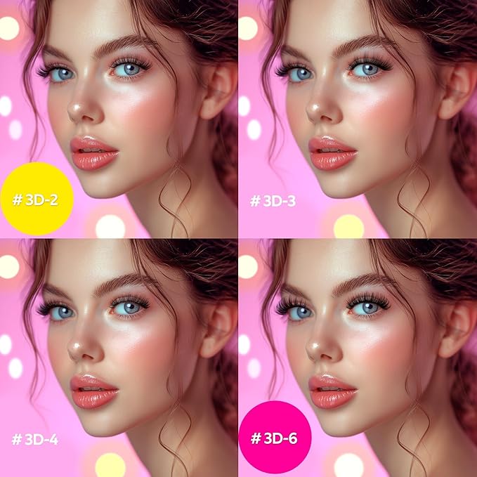 Eliace Eyelashes, (50 Pairs,5 Styles) Luxurious Faux Mink Lashes Natural Look Wispy Fluffy Handmade Cat Eye False Lash Pack, False Eyelashes Set, Fake Lashes Strips, Makeup Fake Eyelashes Pack-FemmiqueWomen