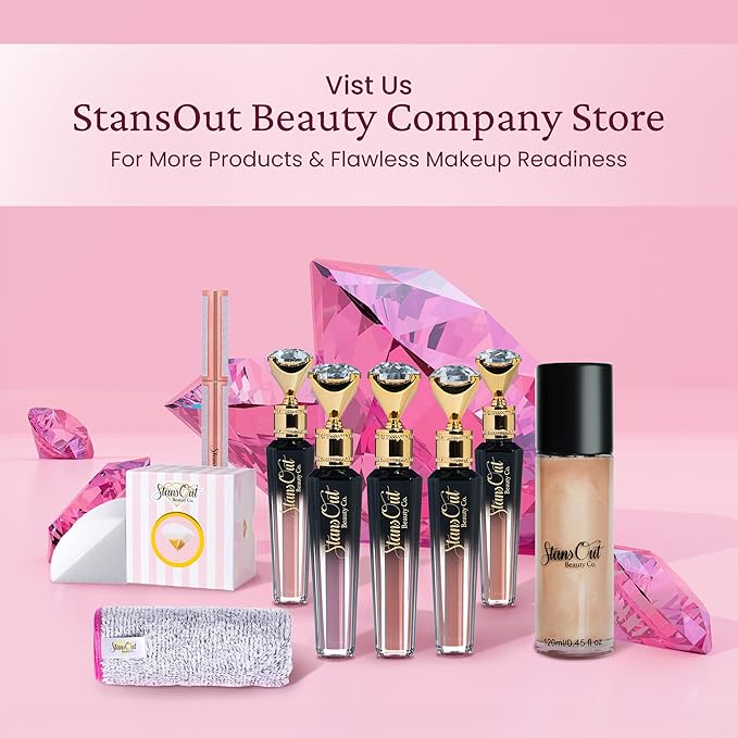 StansOut Memory Foam Makeup Sponge – No-Water-Needed Blender for Liquid, Cream & Powder Foundation – Airbrush Finish, Flawless Application-FemmiqueWomen