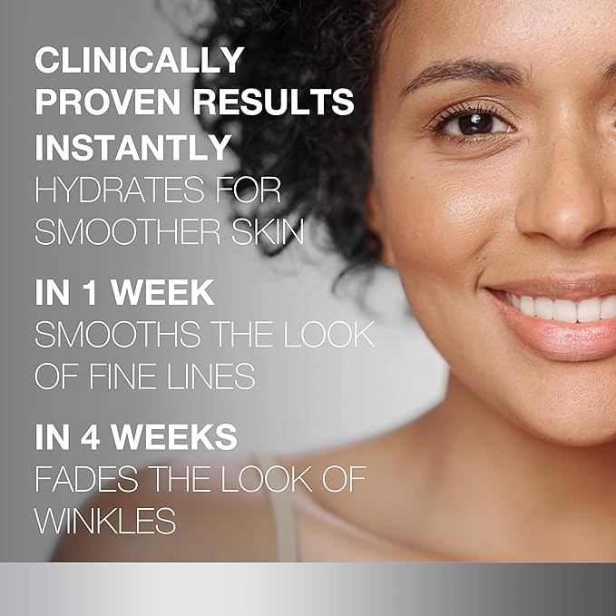 Neutrogena Rapid Wrinkle Repair Retinol Face Moisturizer Night Cream, Anti-Aging Face Cream with Retinol & Hyaluronic Acid, 1 fl. oz + Trial Size Hydro Boost Facial Cleanser, 0.5 fl. oz-FemmiqueWomen