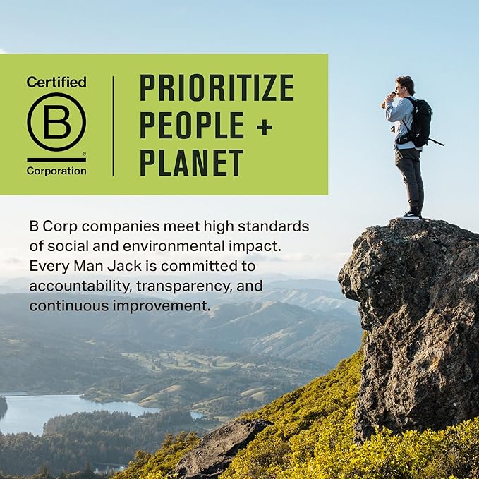 Every Man Jack Nourishing Cedar + Red Sage Mens Body Wash for All Skin Types - Naturally Derived Ingredients - Cleanse and Hydrate Skin with Coconut and Glycerin - 24oz 2 Bottles-FemmiqueWomen