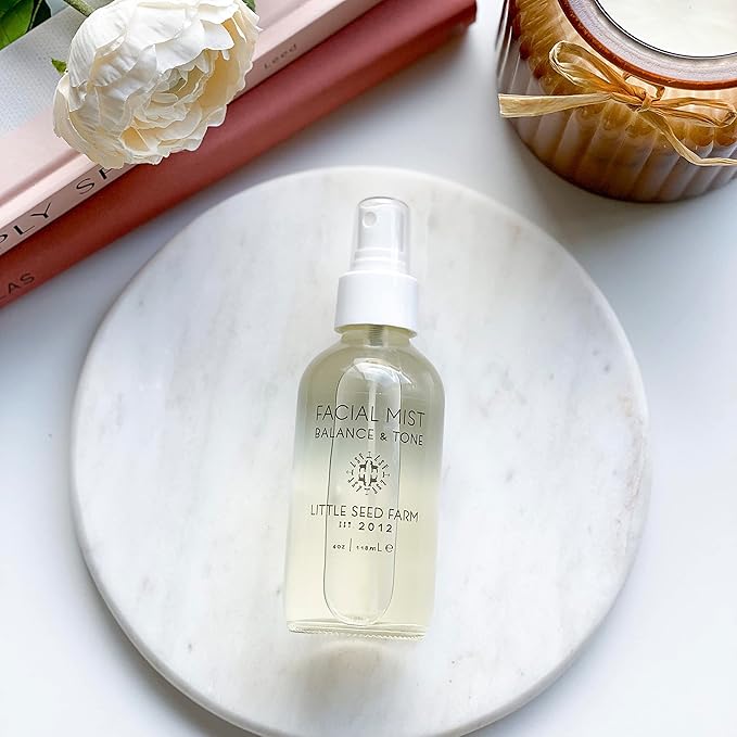 Little Seed Farm Balancing Facial Mist & Toner – Witch Hazel Toner & Pore Minimizer, Net Wt. 4 fl oz | 118ml-FemmiqueWomen