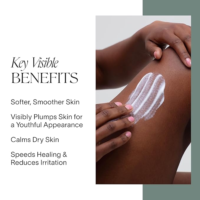 Doctor Rogers Body Cream. Hydrating Unscented Moisturizer for Dry Skin, with Shea Butter, Squalane, Ceramide, & Glycerin Moisturizing Lotion, 6.8 Ounce (200 ml)-FemmiqueWomen