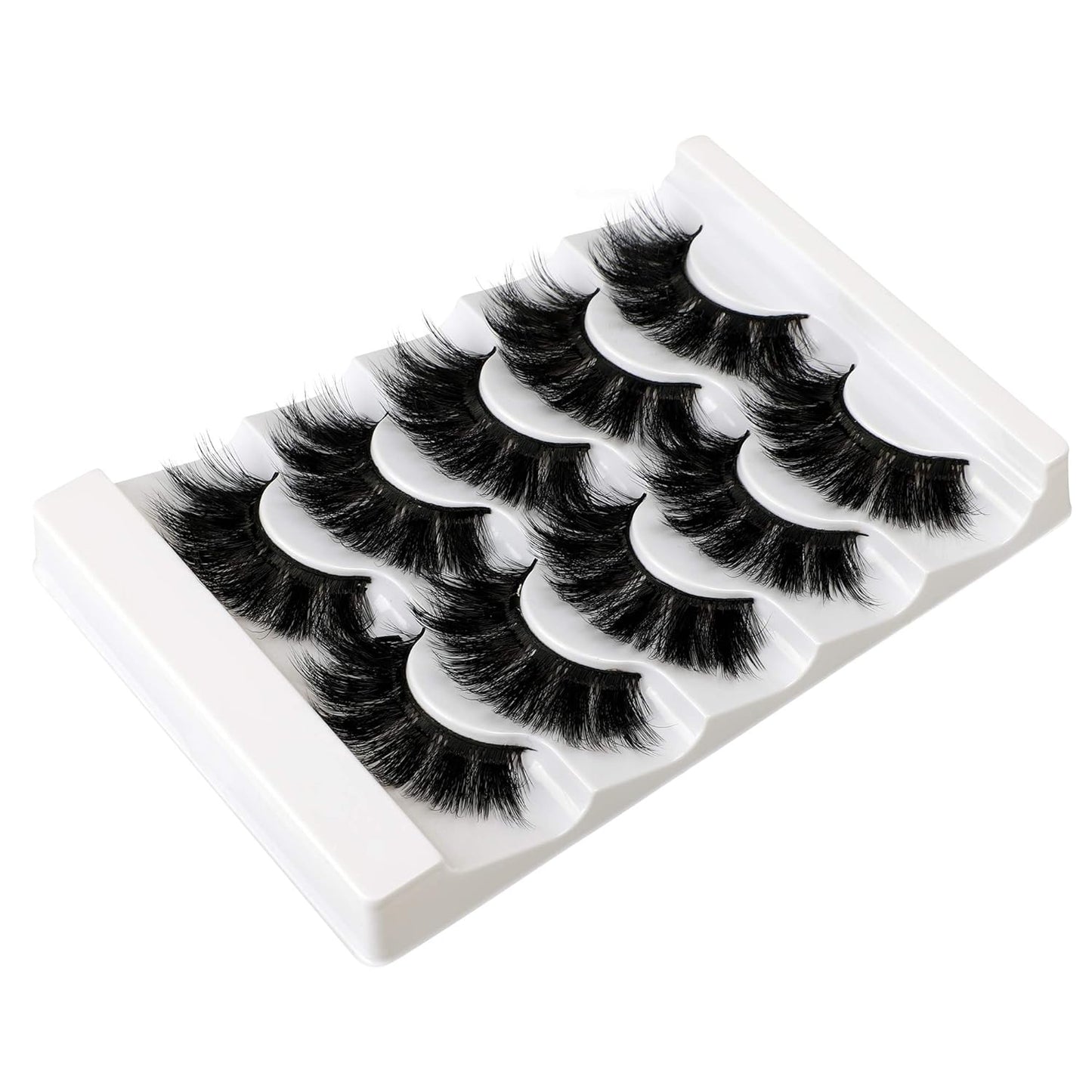 Faux Mink Eyelashes Thick Lashes Volume Dramatic False Eyelashes Luxury Volume Soft Handmade Reusable Lashes Pack-FemmiqueWomen