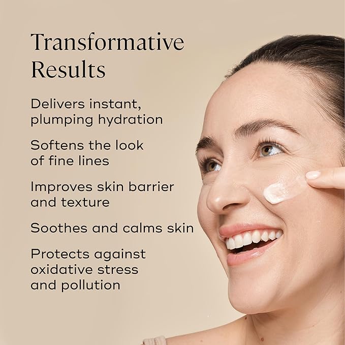 EVER Oil-Free Face Cream (Oily Skin)- Overnight Renewal Facial Lotion, Instant Face Lift Cream, Smooths Fine Lines, Restores Skin Elasticity, Packed with Hyaluronic Acid, Bakuchiol, and Peptides-FemmiqueWomen