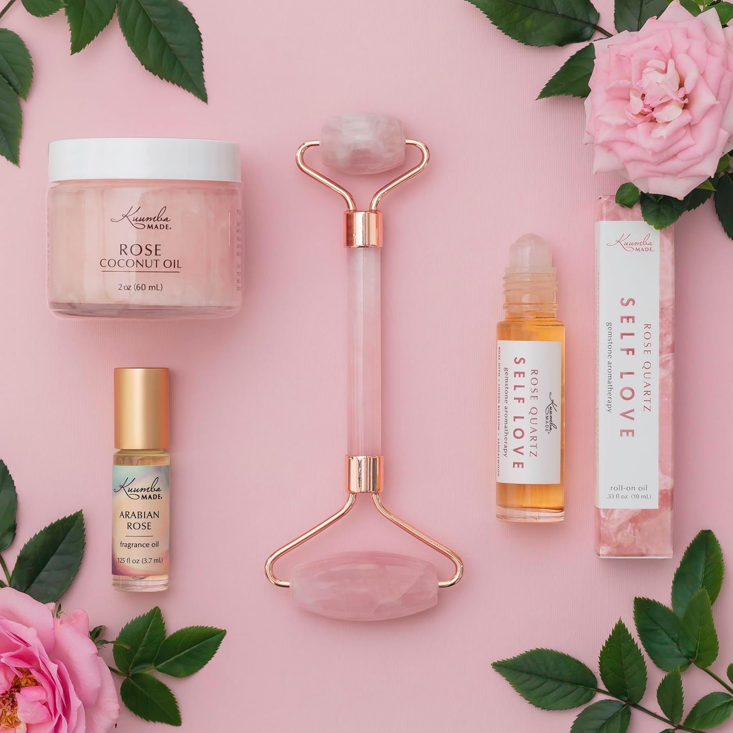 Kuumba Made Arabian Rose Fragrance Oil Roll-On 0.125 fl oz (3.7ml) | Rollerball Perfume | Alcohol Free-FemmiqueWomen