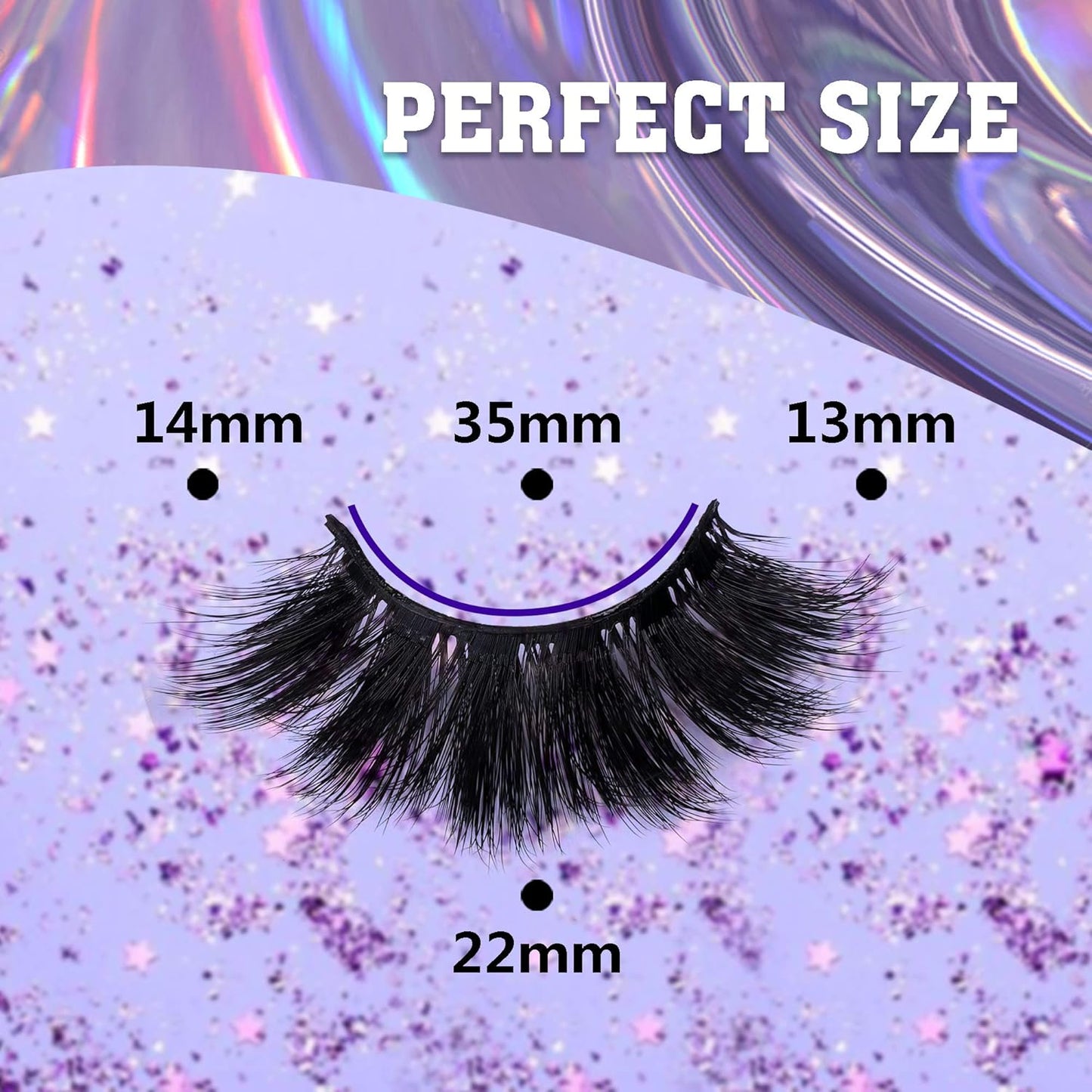 Faux Mink Eyelashes Thick Lashes Volume Dramatic False Eyelashes Luxury Volume Soft Handmade Reusable Lashes Pack-FemmiqueWomen