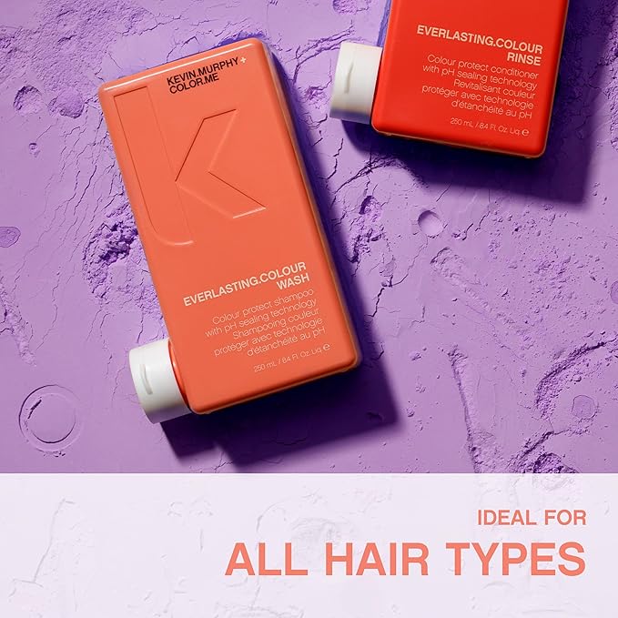 KEVIN.MURPHY EVERLASTING.COLOUR WASH - Hair Colour Shampoo - Colour Protect Hair Care - pH Balanced Shampoo - Sulphate Free -1000 mL / 8.4 fl oz-FemmiqueWomen