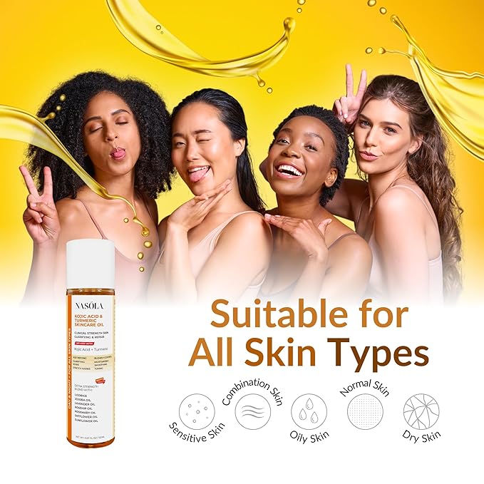 Kojic Acid Turmeric Skincare Bio Pure Oil-FemmiqueWomen