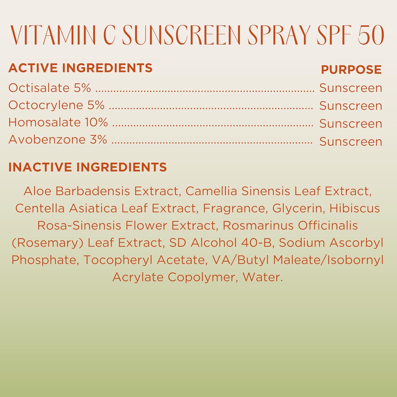 InstaNatural Skin Care Vitamin C SPF 50 Broad Spectrum Sunscreen Spray, Brightens & Hydrates, UVA, UVB Sun Protection Sunblock, with Aloe Vera & Botanicals, Aerosol Bottle, 5.5 Fl Oz-FemmiqueWomen