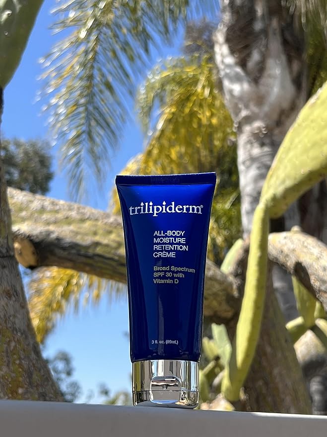 Trilipiderm Travel Size Moisturizer Sunscreen 3oz – The Stowaways Overnight, Travel Size, Getaway – Hydration for Body and Face 1 x SPF 30 Sunblock and 1 x All-Body Moisturizer-FemmiqueWomen