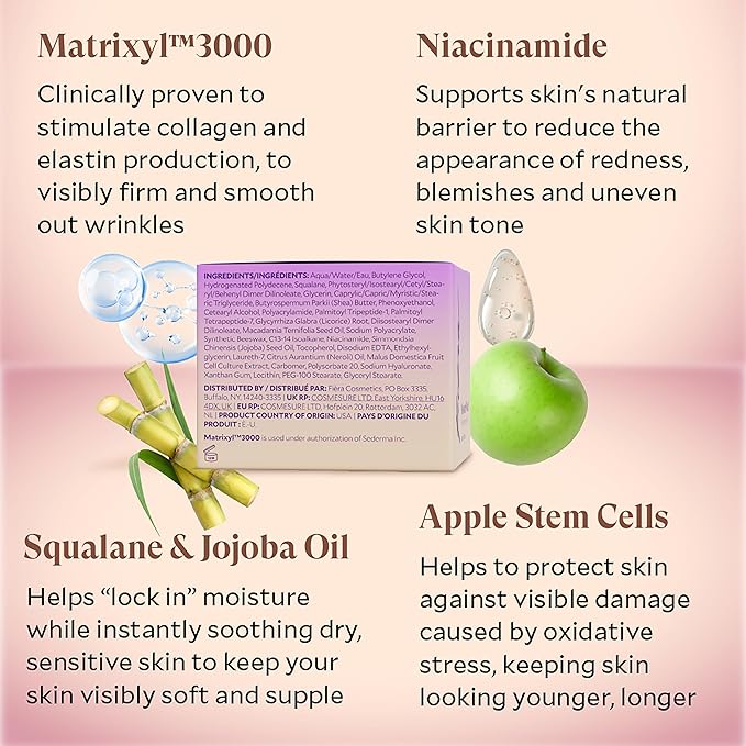 FIÈRA MoistureWiser – Advanced Anti-Aging Moisturizer for Mature Skin, Tightens, Hydrates & Reduces Fine Lines & Wrinkles for a Youthful Look – 1.69 FL. OZ. / 50 ML-FemmiqueWomen