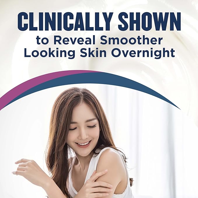 Gold Bond Age Renew Retinol Overnight Body & Face Lotion, With Retinol & Peptide Complex, for Dry Skin, 7 oz.-FemmiqueWomen