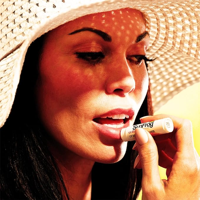 Royal SunFrog | 2-Pack Tropical Lip Balm with SPF 45 Sun Protection | Protects, Soothes, and Moisturizes with Vitamin E and Sunscreen (0.15oz/4.25g Per Stick)-FemmiqueWomen