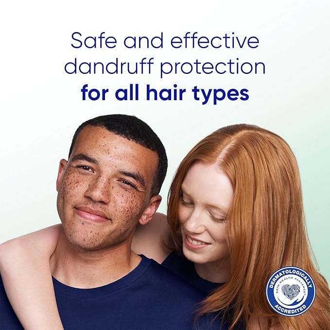 Head & Shoulders BARE Dandruff Shampoo Twin Pack, Fragrance-Free, Sensitive Scalp Care, Sulfate-Free, Silicone-Free, Dye-Free, Eco-Friendly Bottles, Safe for All Hair Types, 13.5 Fl Oz Each (Set of 2)-FemmiqueWomen