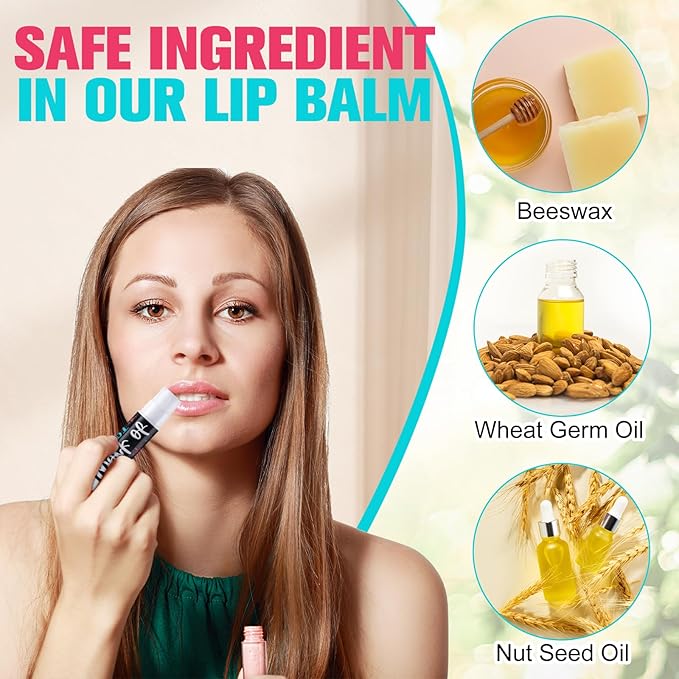 24 Pcs Nurse Appreciation Gifts Bulk Lip Balm Bulk for Women Nurses Thank You Gifts Honey Flavor Lip Balm Nursing Doctor Gifts for Nurse Week Graduation-FemmiqueWomen