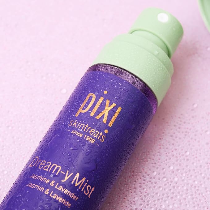 Pixi Beauty Dream-y Mist | Elixir Facial Mist | Help Hydrate & Preserve Skin with Jasmine, Lavender, Chamomile, 80ml-FemmiqueWomen