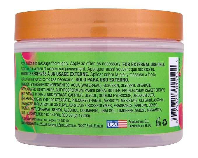 Tree Hut Cherry Rave Whipped Shea Body Butter | Long-lasting Hydration Leaves Skin Feeling Soft & Moisturized | Limited Edition Fall | Nourishing Essential Body Care | 8.4 fl oz.-FemmiqueWomen